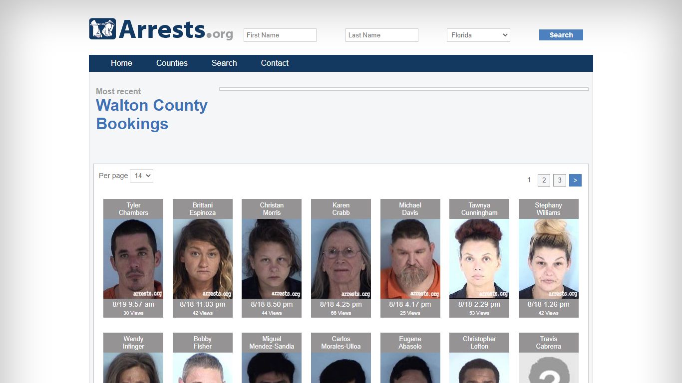 Walton County Arrests and Inmate Search